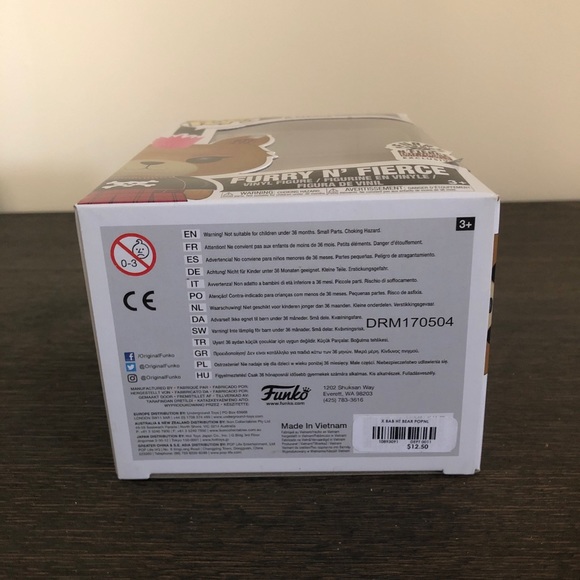 Funko Pop! Furry N' Fierce #01 Hot Topic - Picture 6 of 6